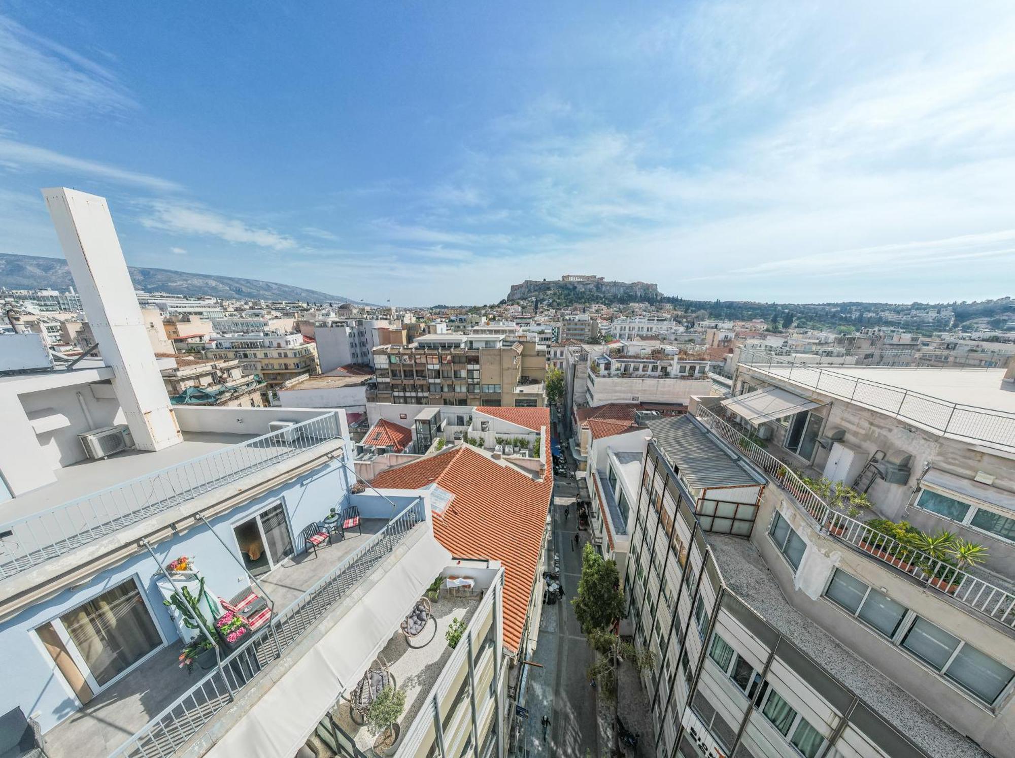 Sandra"S Acropolis View Penthouses Athènes Extérieur photo